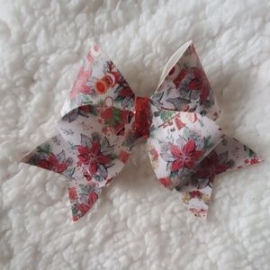 Christmas hair bow